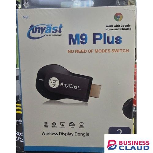 Anycast M9 Plus Wireless HDMI Dongle – Full HD 1080P Display for Gaming, Movies, Presentations, and More