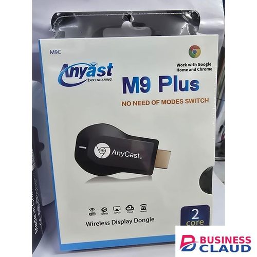 Anycast Anycast. M9 Plus 1080P Full HD Wireless HDMI Dongle For Sharing Movies, Photos, And Games With No-Lag Video Playback