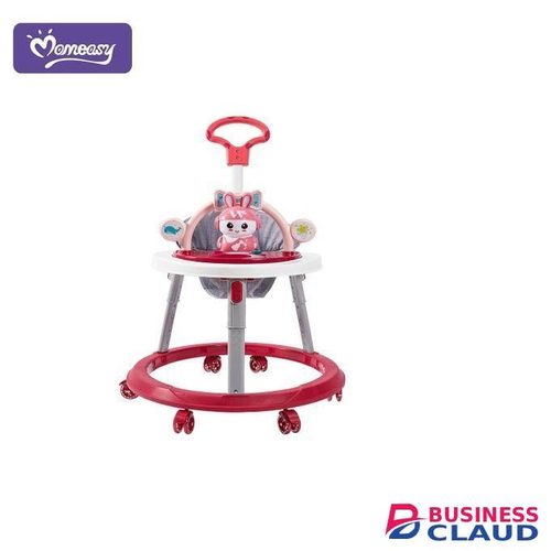 Momeasy Adjustable All-in-One Musical Baby Activity Walker with Parent Handle very durable