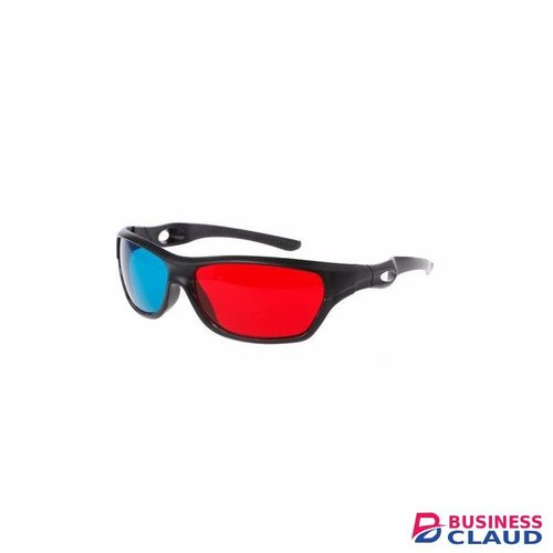 3D Glasses Universal White Frame Red Blue Anaglyph 3D Glasses For Movie Game DVD Video TV