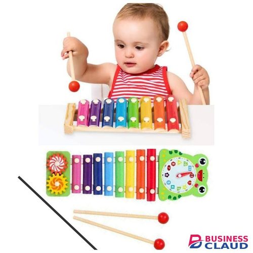Xylophone for Children - Wooden Educational Musical Instrument