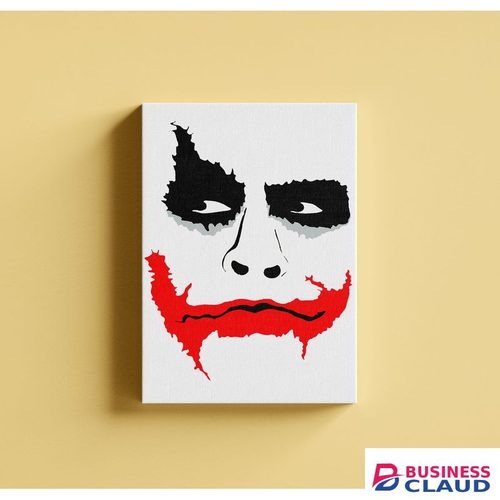 Canvas Prints Movie & TV Show PostersThe Joker DC Comics Super Villain Canvas Wall Art Decor