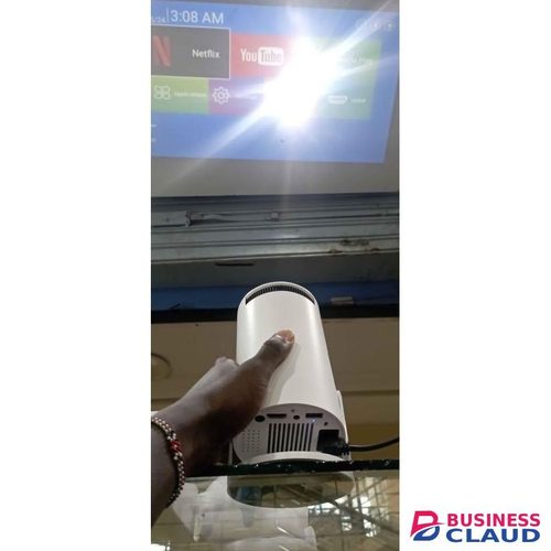 Mini Projector With WiFi And Bluetooth - Full HD 1080P Portable Outdoor Home Theater Movie Phone Projector Compatible With Android/TV Stick/HDMI/USB