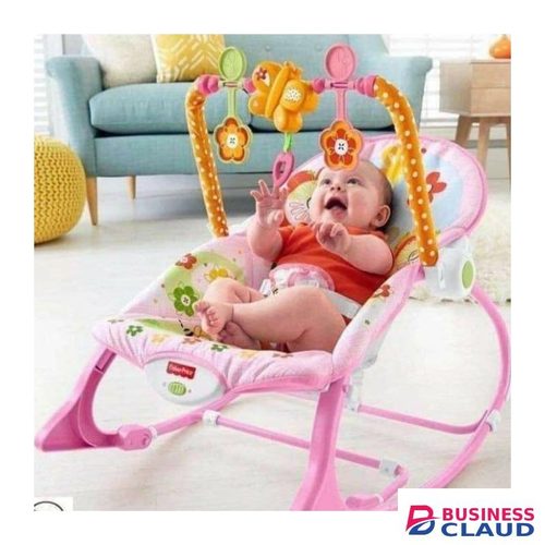 Baby Rocker With Musical Toy Bar & Vibrations
