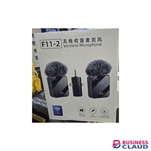 Share this product F11-2 Dual Lavalier Wireless Microphone System for Vlogging and Social Media