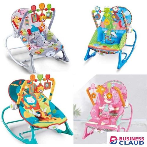 Hu-Baby Baby Rocker Converts To A Babyseat-pink