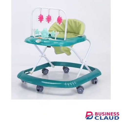 3-in-1 Interactive Baby Walker with Musical Toy Tray & Adjustable Height