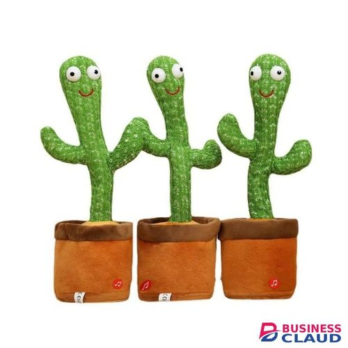 Cactus plush toy electronic shake dancing toy with the song plush cute dancing Cactus early childhood talking cactus