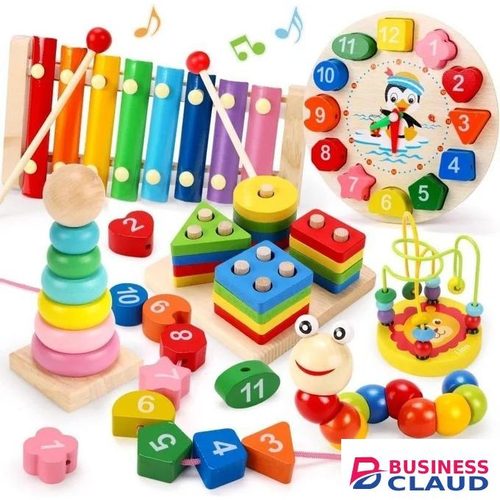 Wooden Musical Instrument, Multifunctional Preschool Teaching Toyoy
