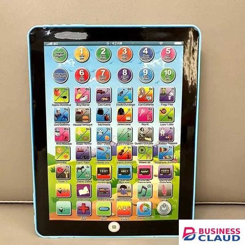 Blue Star Point-Read Learning Device English Enlightenment Interactive Toy for Children (Batteries Not Included)