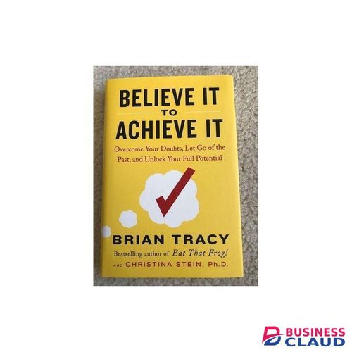 Justine Products Believe It to Achieve It by Brian Tracy