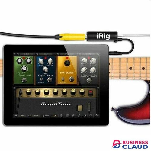 iRig-Compatible Guitar Interface Phone Audio Effects Recording Converter 3.5mm PC AMP Sound System for Iphone Ipad Ipod Touch IOS Amplifier