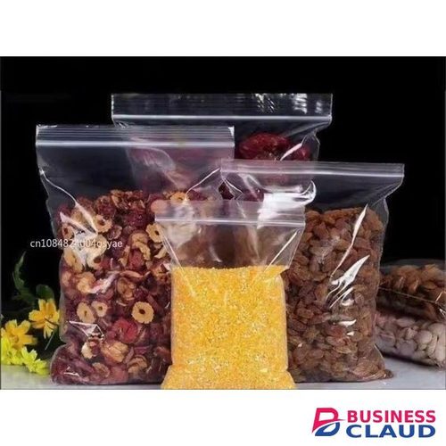 25PCS Reusable Ziplock Bags Transparent Food Storage Snack Freezer Safe Leak Proof Durable Airtight Organizers for Kitchen Travel and Household Use
