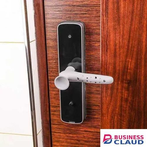 Silicone Door Anti-Collision Protector – Wall & Handle Guard