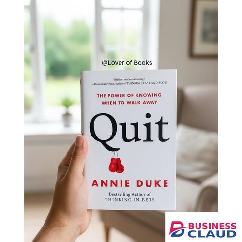 Kewlkit "Quit: The Power of Knowing When to Walk Away" Book By Annie Duke