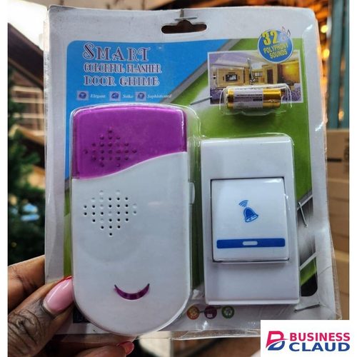 Smart Colorful Flasher Door Chime, Wireless Chime Door Bell