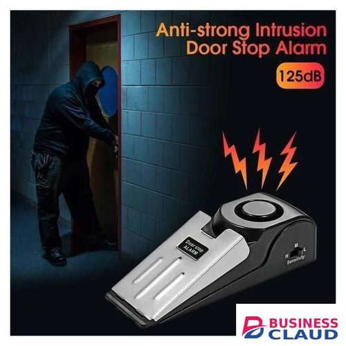 Door Stopper Alarm Security, Portable Door Wedge Stop