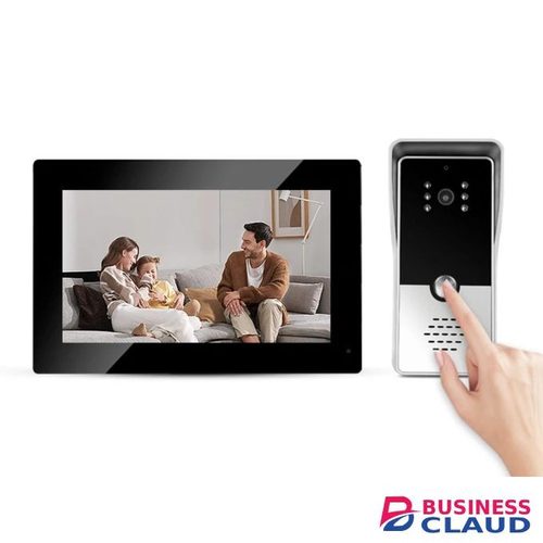 7 inch wider Motion Screen Smart Door Bell Camera Vedio Doorbell intercom free wiring card consumer electronics