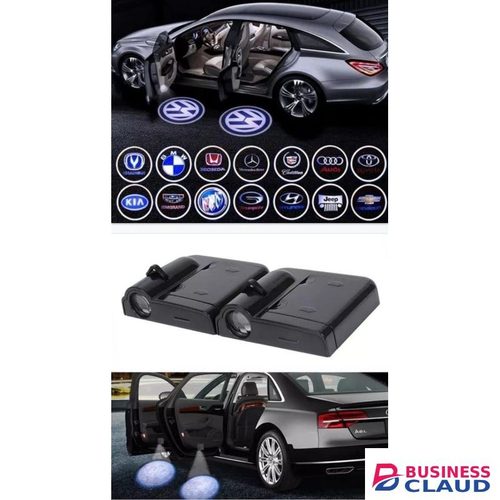 2 pieces of Car door welcoming light