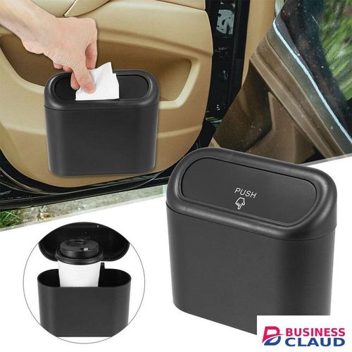 2-Pack Car Trash Cans with Lid – Mini Leakproof Vehicle Garbage Bin for Dashboard & Door Use in Nairobi Kenya