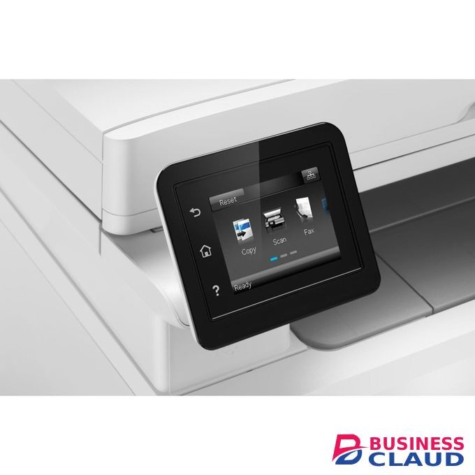 HP Color LaserJet Pro MFP M283fdn Printer, Print, Copy, Scan and Fax - Duplex Printing, ADF, Ethernet, USB Interface with LCD Touchscreen, White (1YR WRTY)