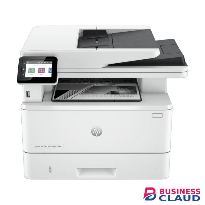 HP LaserJet Pro MFP 4103fdw Printer.
