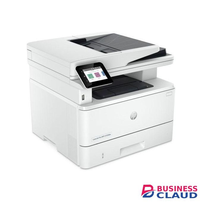 HP LaserJet Pro MFP 4103fdw Printer, Print, Copy, Scan, Fax, Duplex Printing, ADF, Duplex ADF Scanning, Wireless, Ethernet, USB, LCD Touchscreen, White