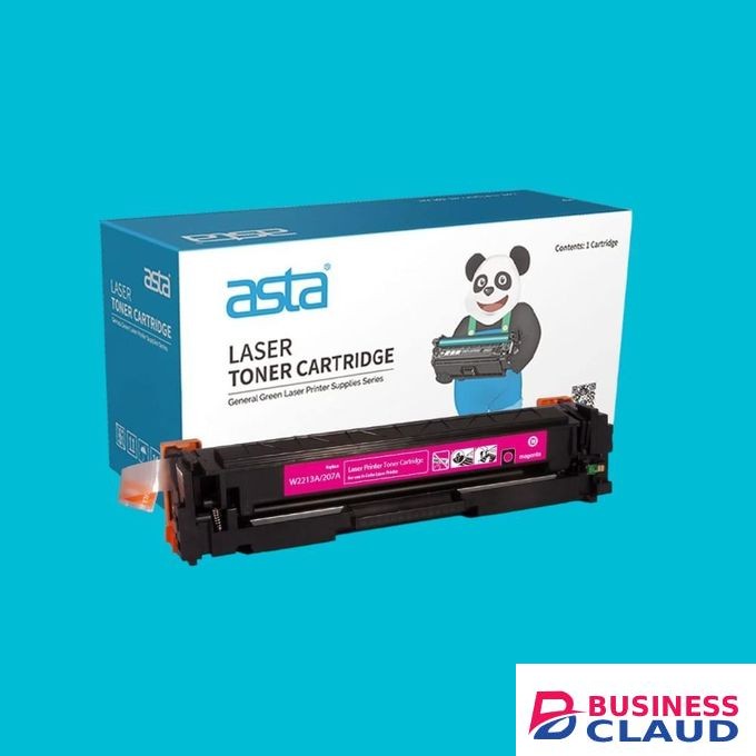 Asta HP 207A Magenta Toner Cartridge – High Yield Printer Ink, Compatible with HP LaserJet Printers