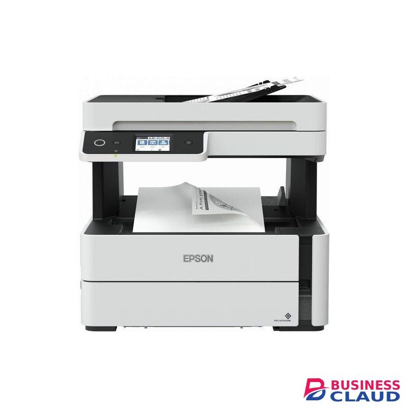 Epson EPSON. EcoTank M3140 A4 4-in-1 Monochrome printer, WiFi connected with LCD screen and ADF for fast and reliable document printing, whit