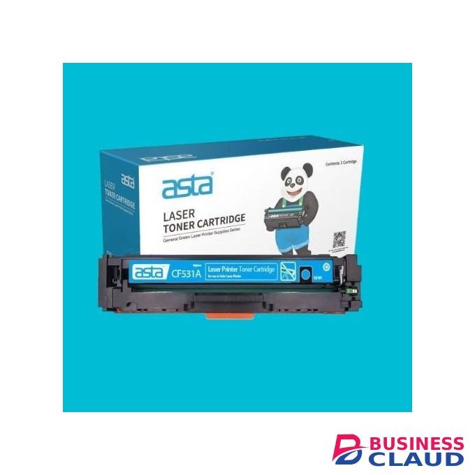 Asta HP 205A Cyan Toner Cartridge – High Yield, Compatible with HP LaserJet Printers, Vibrant Prints