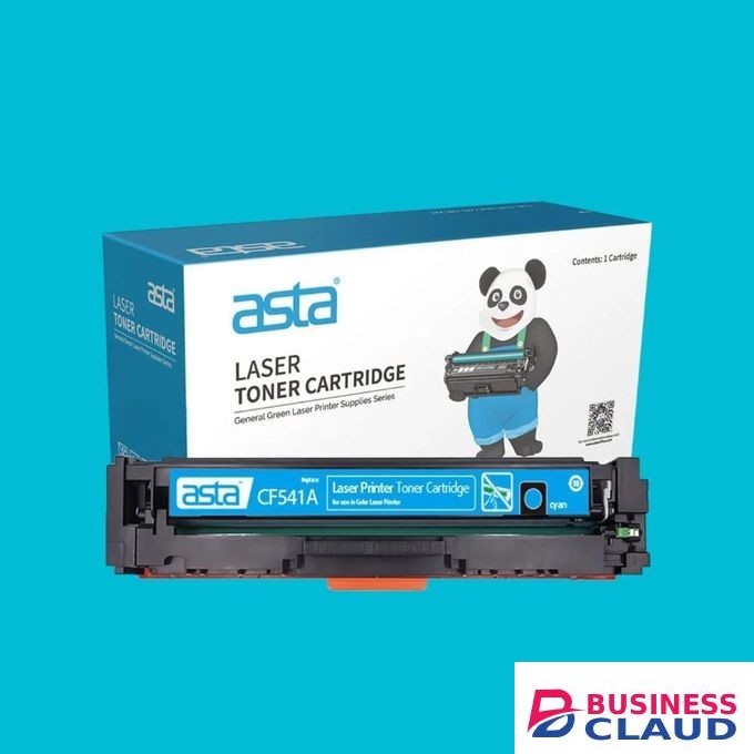 Asta HP 131A Cyan Toner Cartridge – High Yield LaserJet Printer Toner Compatible with HP Color LaserJet Pro M251 / M276 Series