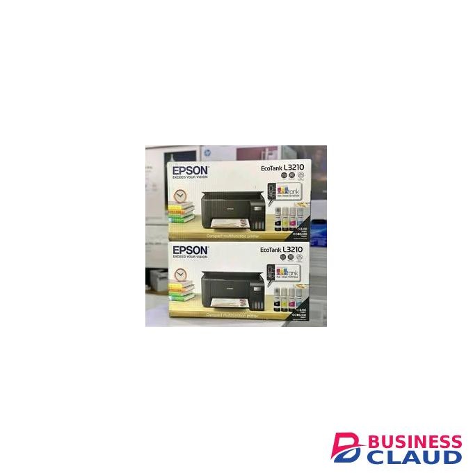 Epson EcoTank L3210 A4 All-in-One Ink Tank Printer (Print, Scan, Copy) - Black