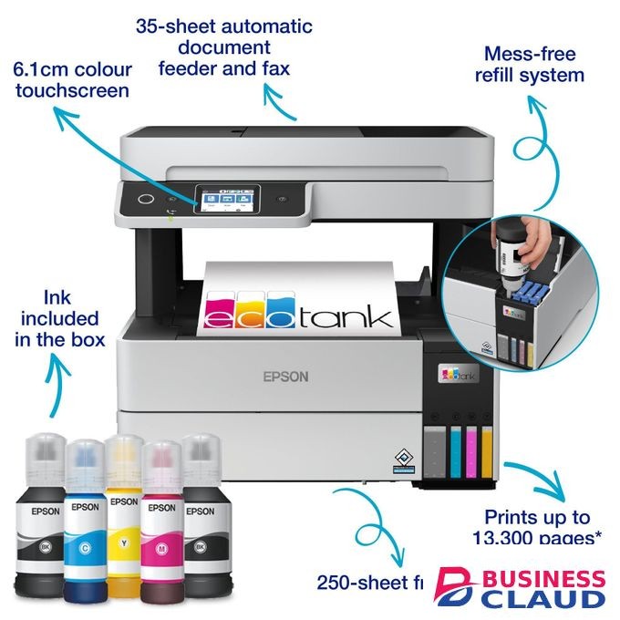 Epson EcoTank L6490 Ink Tank Printer (1 YR WRTY)