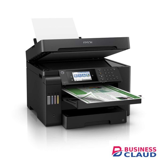 Epson EcoTank L15150 MEAF Print, Scan, Copy, Fax, ADF, Auto Duplex,WiFi,Network A3 Printer, Black, Medium