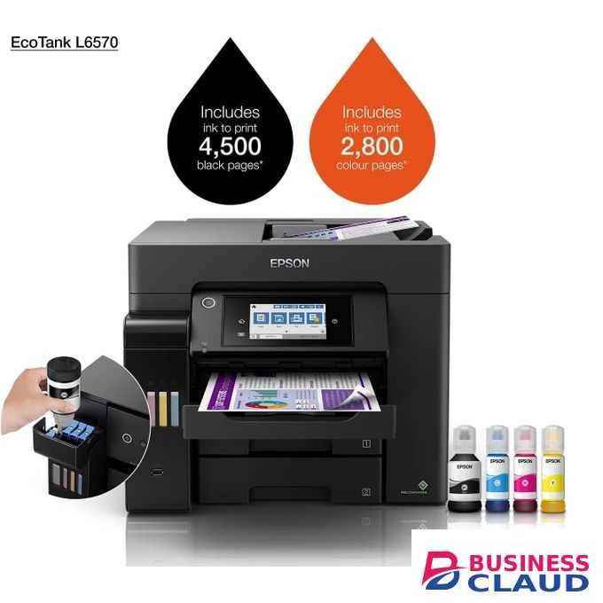 Epson L6570 EcoTank 4-in-1 Multifunction InkTank Office Printer