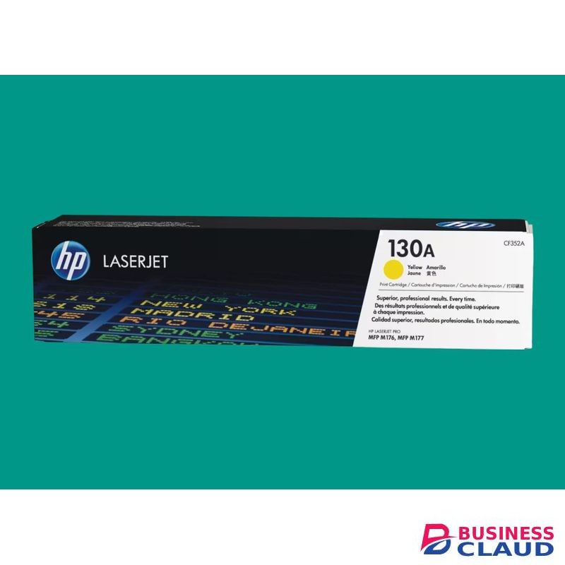 HP 130A Yellow Toner Cartridge – High Yield Compatible Laser Printer Toner for Color LaserJet Printers