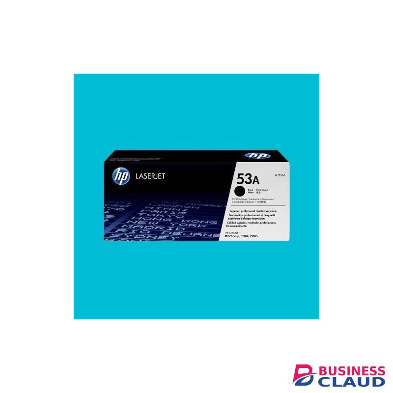 HP 53A Toner Cartridge – High Yield Black Printer Toner for LaserJet Printers, Reliable & Long-Lasting