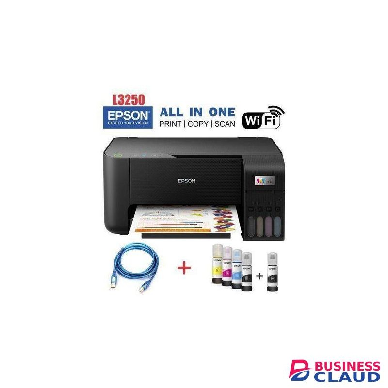 Epson Brand New Ecotank L3250, A4 Wireless Print, Copy, Scan Printer.