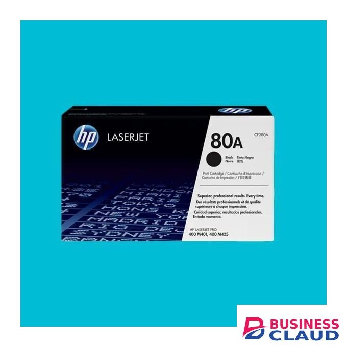 HP 80A Black Toner Cartridge – High Yield for LaserJet Printers, Crisp Prints & Long-Lasting Performance