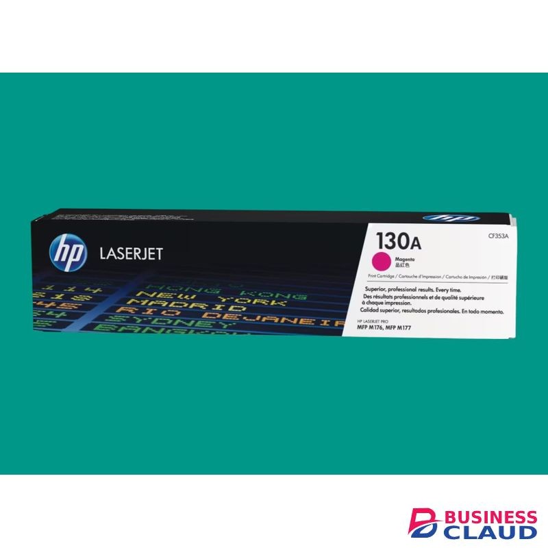 HP 130A Magenta Toner Cartridge, High Yield Printer Toner, LaserJet Compatible, Premium Quality Printing
