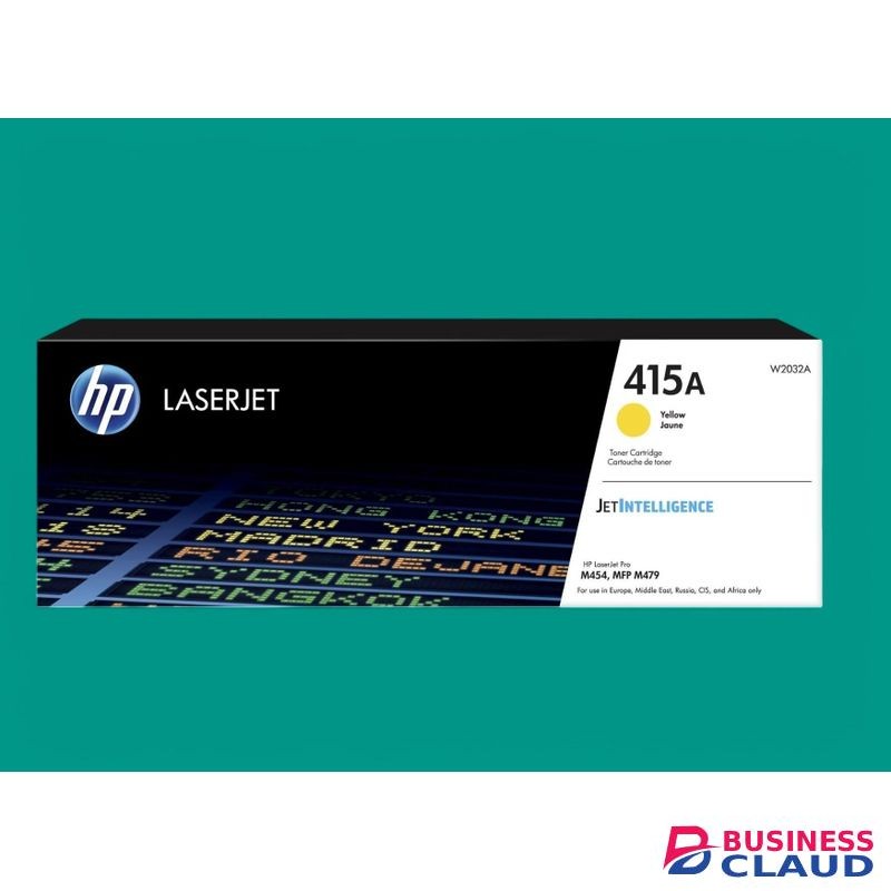 HP 415A Yellow Toner Cartridge – High Yield, Premium Quality, Compatible with LaserJet Pro Printers