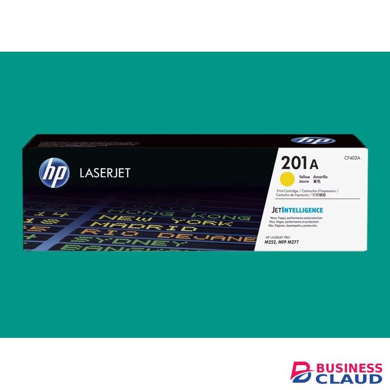 HP 201A Yellow Toner Cartridge – High Yield, Genuine, Compatible for LaserJet Pro Printers