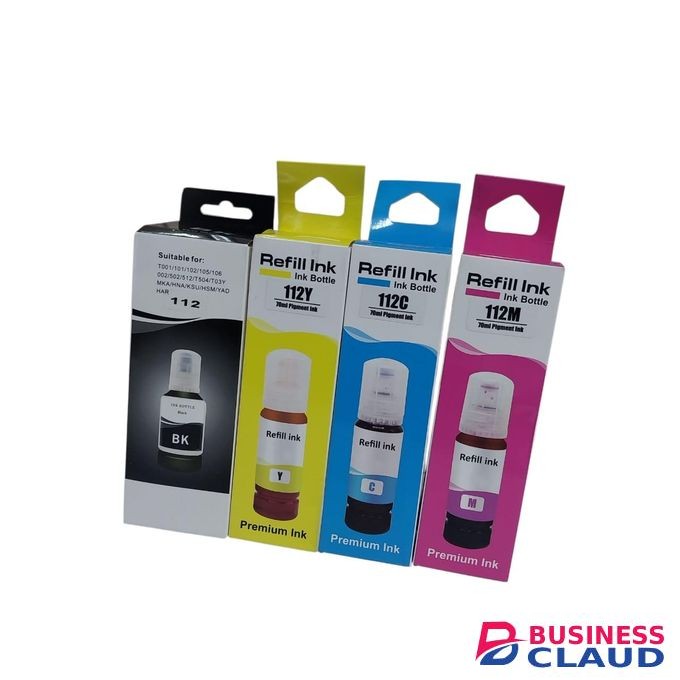 Epson Toner 112 EcoTank refill Ink Bottle se 112 refill ink b c y m