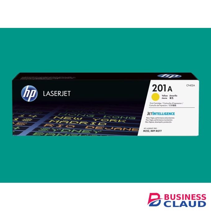HP 201A Yellow Toner Cartridge – High Yield, Premium Quality for LaserJet Pro M252/M277 Printers