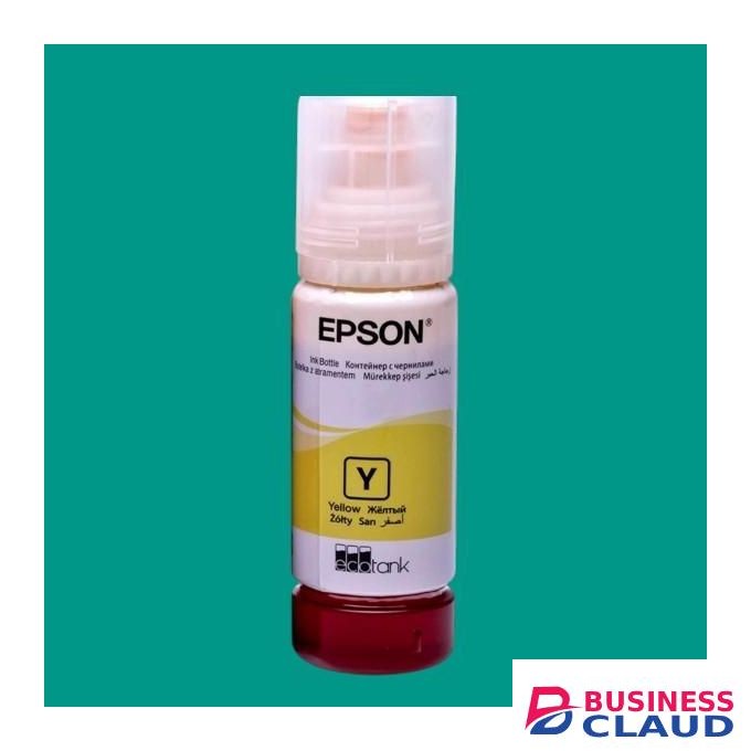 Epson 103 Yellow Ink Refill – High Yield, Vibrant Print Quality, Original EcoTank Bottle (65ml)