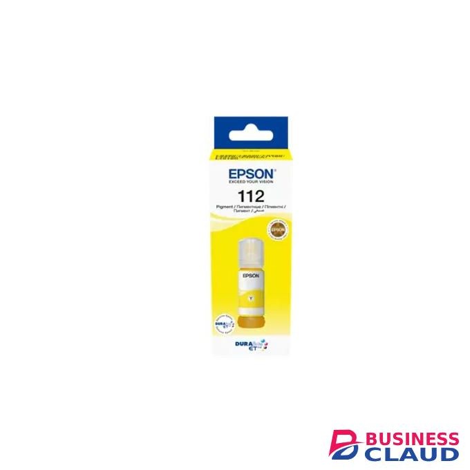 Epson 112 EcoTank Pigment Yellow ink bottle - 70ML - (C13T06C44A)