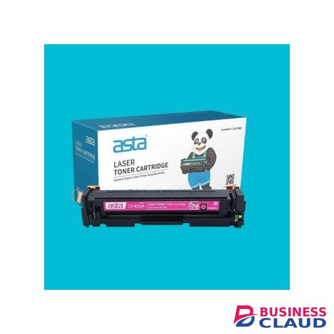 Asta HP 201A Magenta Toner Cartridge (CF403A) – Compatible Replacement for Color LaserJet Pro M252 / M277 – High Yield, Premium Print Quality