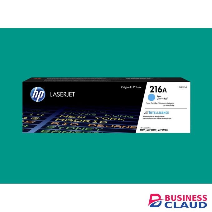 HP 216A Cyan Original LaserJet Toner Cartridge – High Yield, Sharp Print Quality, Compatible With Color LaserJet Pro M155 / MFP M182 / M183 Series