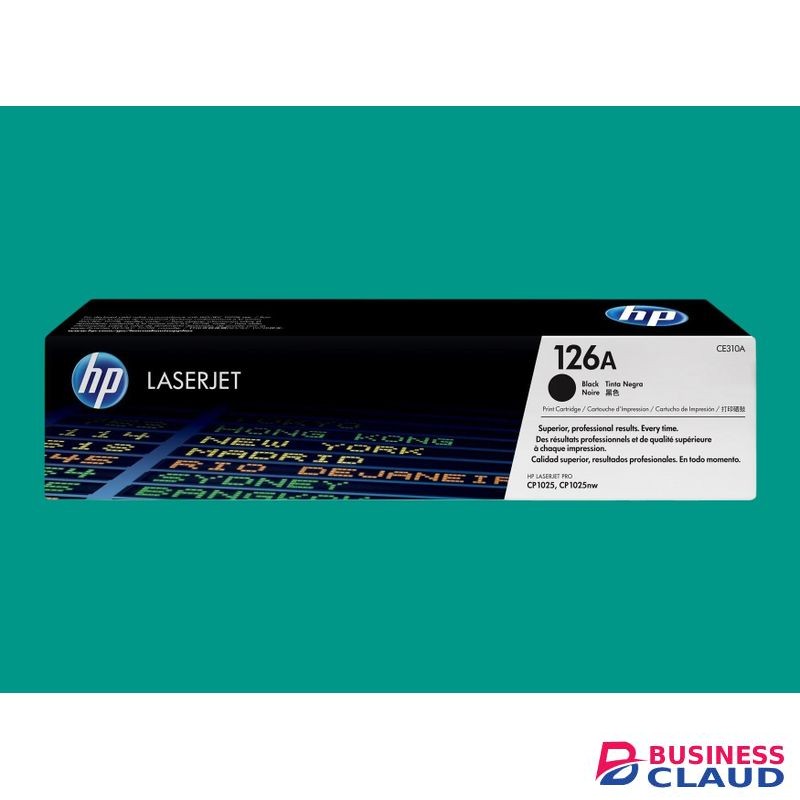 HP 126A Black Toner Cartridge – High Yield, Crisp Printing, Compatible with LaserJet Pro MFP Series