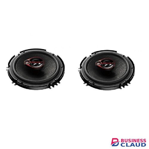 Pioneer TS-R1651S 300 Watts 6 Inch Round 3-Way Blaring Powerful Coaxial Car Door Speakers - A Pair